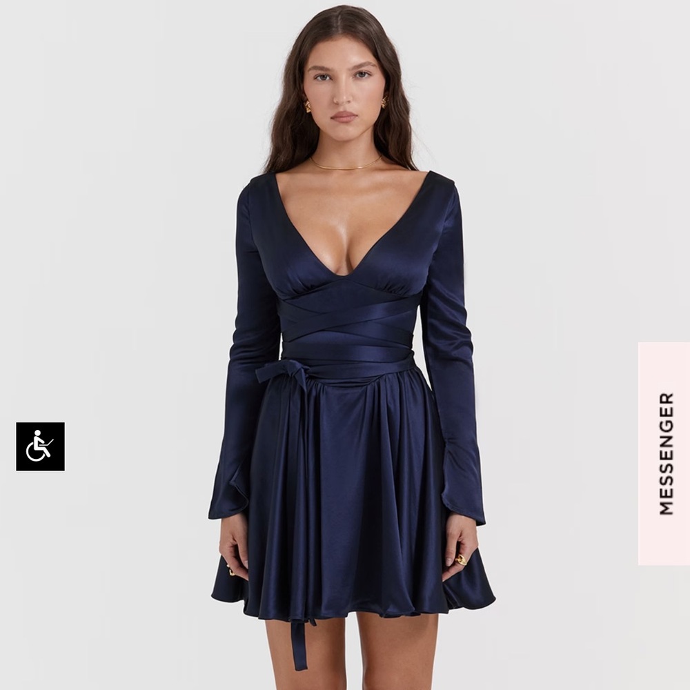 House of CB Dominique dress Xs/Bigger Cup